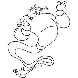 Coloring page: Aladdin (Animation Movies) #127677 - Printable coloring pages