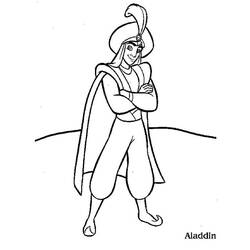 Coloring page: Aladdin (Animation Movies) #127682 - Printable coloring pages