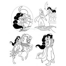 Coloring page: Aladdin (Animation Movies) #127691 - Free Printable Coloring Pages