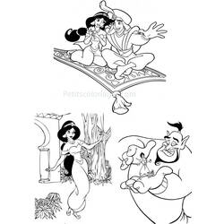 Coloring page: Aladdin (Animation Movies) #127697 - Free Printable Coloring Pages