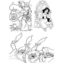 Coloring page: Aladdin (Animation Movies) #127706 - Free Printable Coloring Pages