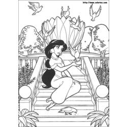 Coloring page: Aladdin (Animation Movies) #127707 - Free Printable Coloring Pages