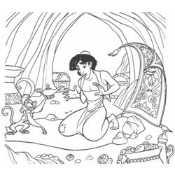 Coloring page: Aladdin (Animation Movies) #127716 - Free Printable Coloring Pages