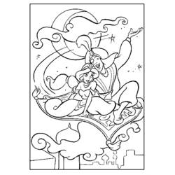 Coloring page: Aladdin (Animation Movies) #127717 - Free Printable Coloring Pages