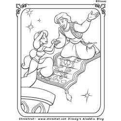 Coloring page: Aladdin (Animation Movies) #127741 - Free Printable Coloring Pages