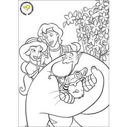 Coloring page: Aladdin (Animation Movies) #127742 - Free Printable Coloring Pages