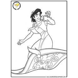 Coloring page: Aladdin (Animation Movies) #127743 - Free Printable Coloring Pages