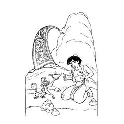 Coloring page: Aladdin (Animation Movies) #127748 - Free Printable Coloring Pages