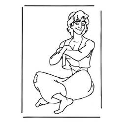 Coloring page: Aladdin (Animation Movies) #127749 - Free Printable Coloring Pages