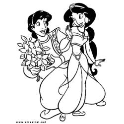 Coloring page: Aladdin (Animation Movies) #127753 - Free Printable Coloring Pages