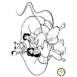 Coloring page: Aladdin (Animation Movies) #127772 - Free Printable Coloring Pages