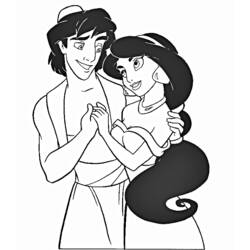 Coloring page: Aladdin (Animation Movies) #127779 - Free Printable Coloring Pages