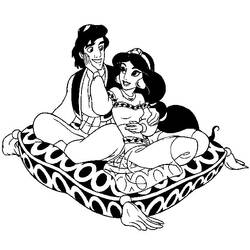 Coloring page: Aladdin (Animation Movies) #127784 - Free Printable Coloring Pages