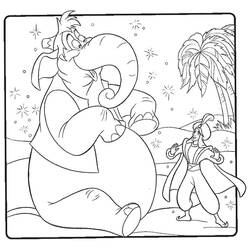 Coloring page: Aladdin (Animation Movies) #127792 - Free Printable Coloring Pages