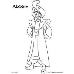 Coloring page: Aladdin (Animation Movies) #127795 - Free Printable Coloring Pages