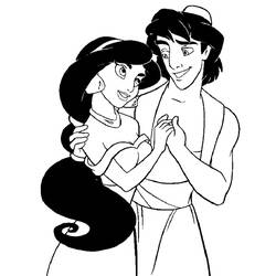 Coloring page: Aladdin (Animation Movies) #127804 - Free Printable Coloring Pages