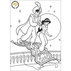 Coloring page: Aladdin (Animation Movies) #127820 - Free Printable Coloring Pages
