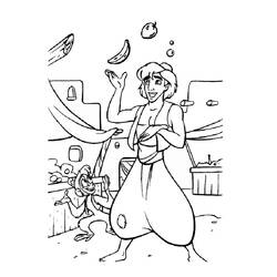 Coloring page: Aladdin (Animation Movies) #127823 - Free Printable Coloring Pages