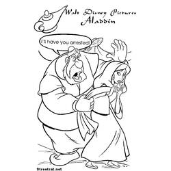 Coloring page: Aladdin (Animation Movies) #127827 - Free Printable Coloring Pages