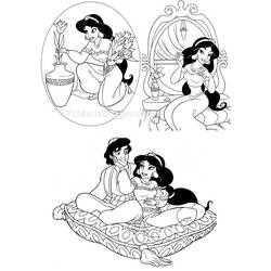 Coloring page: Aladdin (Animation Movies) #127833 - Free Printable Coloring Pages