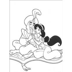 Coloring page: Aladdin (Animation Movies) #127843 - Free Printable Coloring Pages