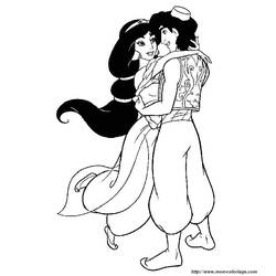 Coloring page: Aladdin (Animation Movies) #127856 - Printable coloring pages
