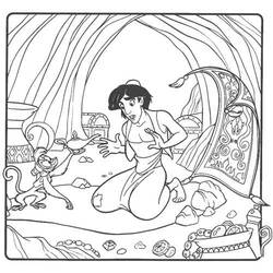 Coloring page: Aladdin (Animation Movies) #127867 - Free Printable Coloring Pages