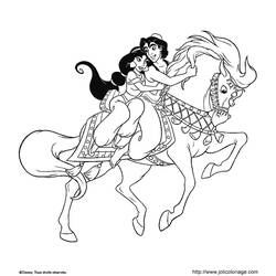Coloring page: Aladdin (Animation Movies) #127874 - Free Printable Coloring Pages