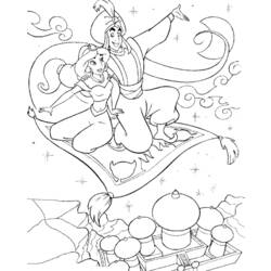 Coloring page: Aladdin (Animation Movies) #127879 - Free Printable Coloring Pages