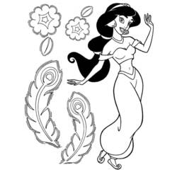 Coloring page: Aladdin (Animation Movies) #127880 - Printable coloring pages