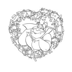 Coloring page: Alice in Wonderland (Animation Movies) #127899 - Free Printable Coloring Pages