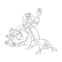 Coloring page: Alice in Wonderland (Animation Movies) #127901 - Free Printable Coloring Pages