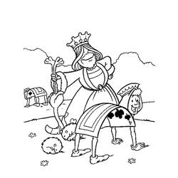 Coloring page: Alice in Wonderland (Animation Movies) #127918 - Free Printable Coloring Pages