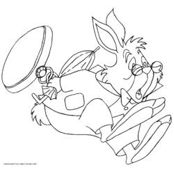 Coloring page: Alice in Wonderland (Animation Movies) #127949 - Free Printable Coloring Pages