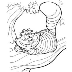 Coloring page: Alice in Wonderland (Animation Movies) #127952 - Free Printable Coloring Pages