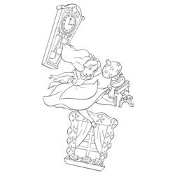 Coloring page: Alice in Wonderland (Animation Movies) #127959 - Free Printable Coloring Pages