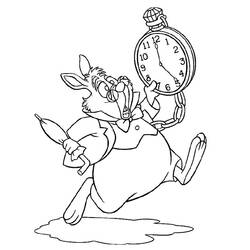 Coloring page: Alice in Wonderland (Animation Movies) #127963 - Free Printable Coloring Pages