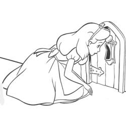 Coloring page: Alice in Wonderland (Animation Movies) #127967 - Printable coloring pages