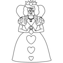 Coloring page: Alice in Wonderland (Animation Movies) #128000 - Printable coloring pages