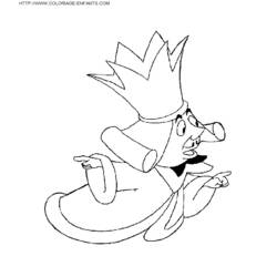 Coloring page: Alice in Wonderland (Animation Movies) #128010 - Printable coloring pages