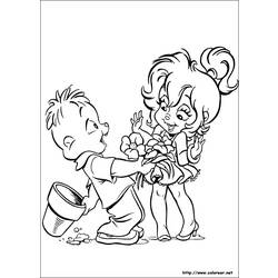 Coloring page: Alvin and the Chipmunks (Animation Movies) #128305 - Free Printable Coloring Pages