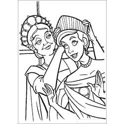 Coloring page: Anastasia (Animation Movies) #32767 - Free Printable Coloring Pages