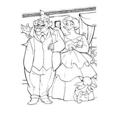 Coloring page: Anastasia (Animation Movies) #32796 - Free Printable Coloring Pages