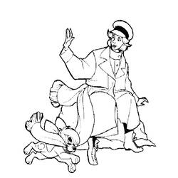 Coloring page: Anastasia (Animation Movies) #32798 - Free Printable Coloring Pages