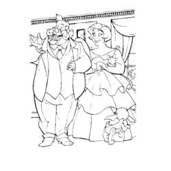 Coloring page: Anastasia (Animation Movies) #32821 - Free Printable Coloring Pages