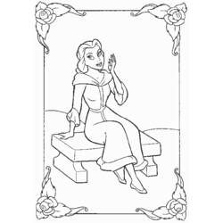 Coloring page: Anastasia (Animation Movies) #32921 - Free Printable Coloring Pages