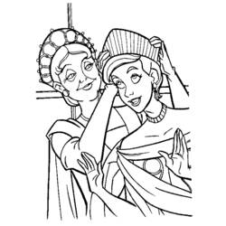 Coloring page: Anastasia (Animation Movies) #32929 - Free Printable Coloring Pages