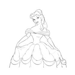 Coloring page: Anastasia (Animation Movies) #32966 - Printable coloring pages