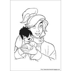 Coloring page: Anastasia (Animation Movies) #32969 - Free Printable Coloring Pages
