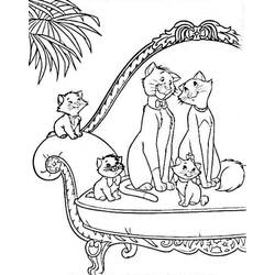 Coloring page: Aristocats (Animation Movies) #26852 - Free Printable Coloring Pages